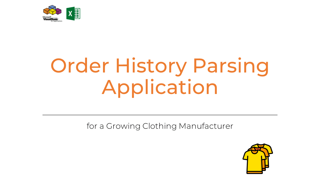 Apparel Manufacturer project cover